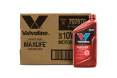 Valvoline MaxLife front packaging showing brand and product benefits