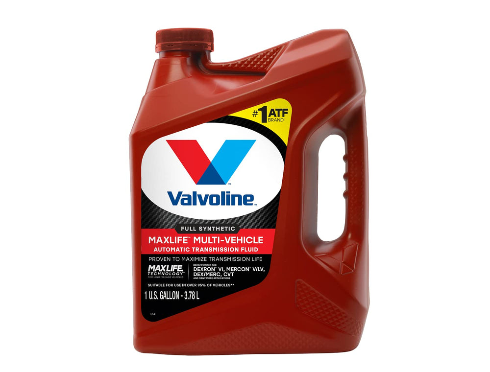 Valvoline MaxLife full synthetic 1 gallon front label showing product benefits