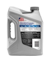 Valvoline label close-up highlighting specifications and performance features