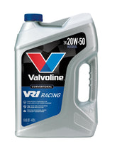 Valvoline VR1 frontal jug showing product and capacity benefit
