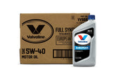 Valvoline bottle front label showing product and brand benefits