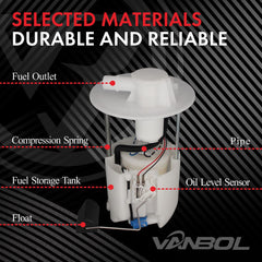 VANBOL strainer filter close-up preventing debris and protecting fuel system