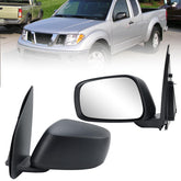 VANLOGY left driver mirror front view showing clean finish and correct fit