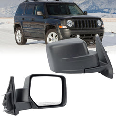 VANLOGY front view of right passenger mirror showing exact fit and finish benefit
