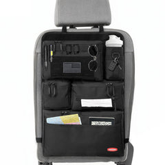 Vanlutone front view of organizer showing full pocket layout and quick access