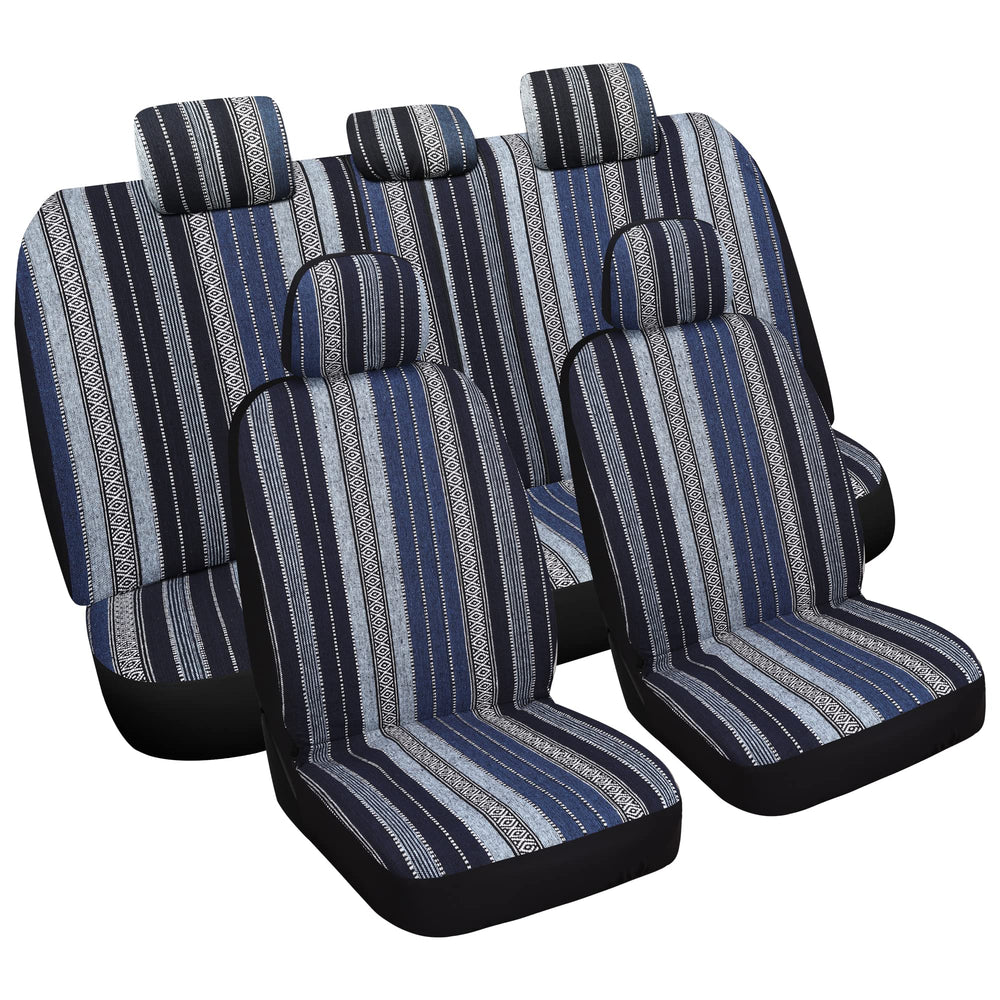 VarCozy front seat cover full view showing colorful protection and refreshed interior