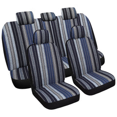 VarCozy front seat cover full view showing colorful protection and refreshed interior