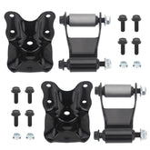 VASTAUTO front packaging showing complete rear shackle hanger kit and secure packing