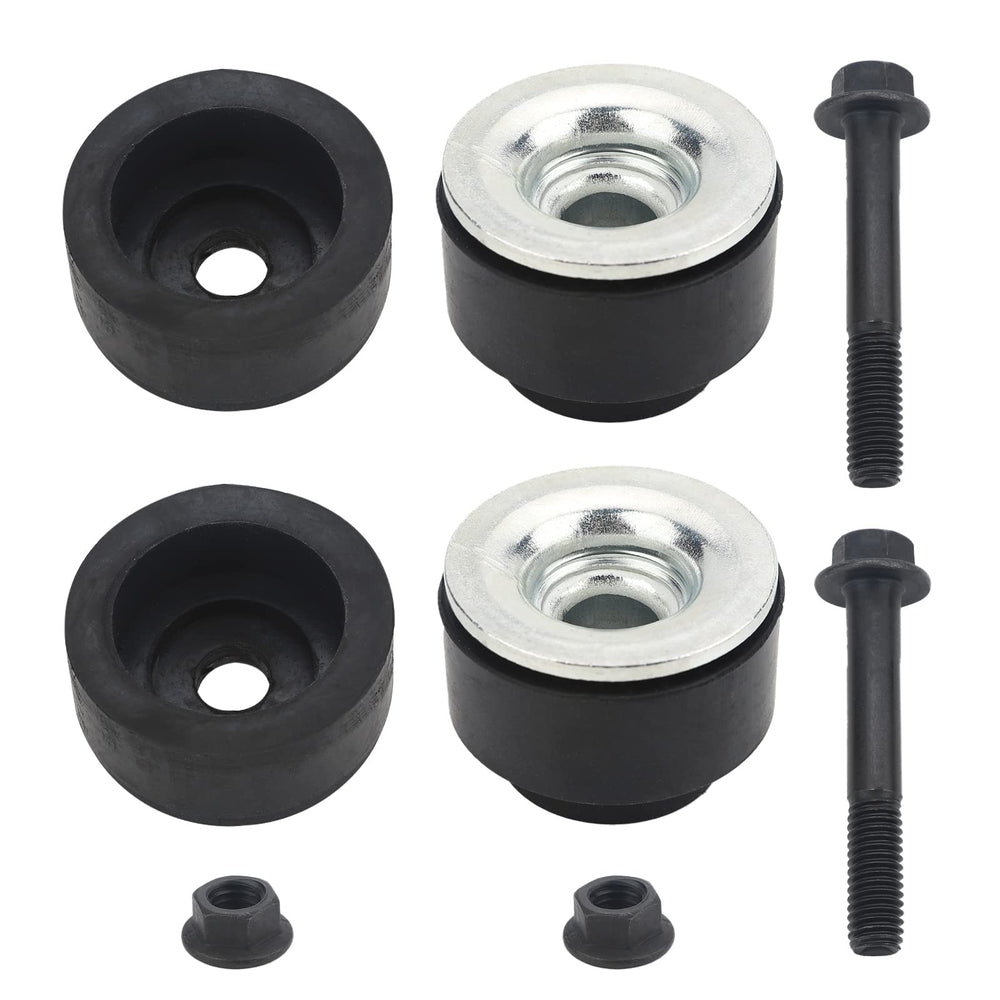 VASTAUTO front view of radiator mount kit showing complete parts and fit