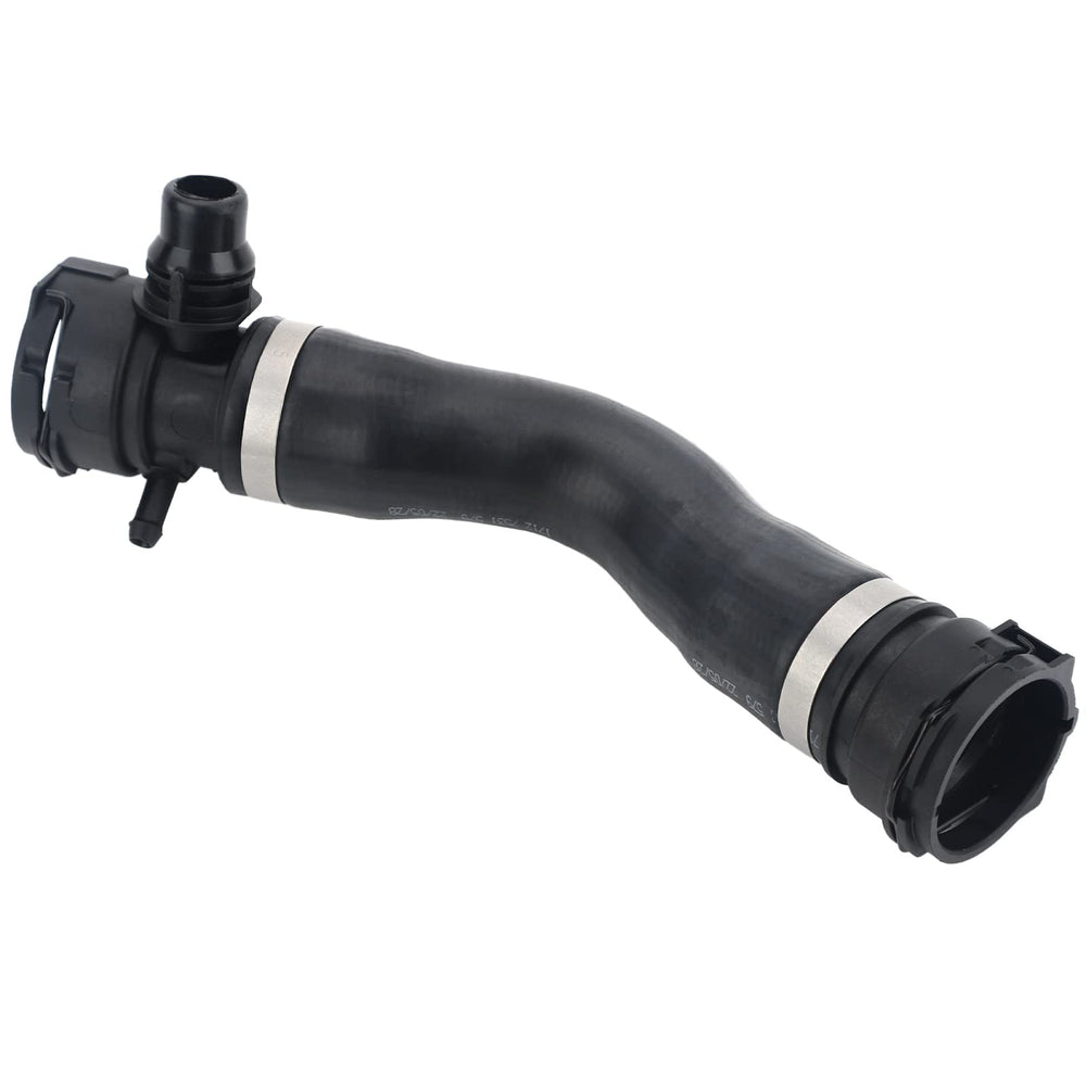 VASTAUTO front view of upper radiator hose showing fit and shape benefit