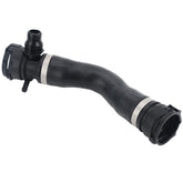 VASTAUTO front view of upper radiator hose showing fit and shape benefit