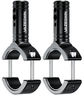 VAZESWIN front view mounted on motorcycle bumper showing secure fit and stability