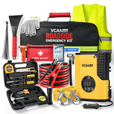 VCANENERGY kit front view showing organized bag and main tools for quick access