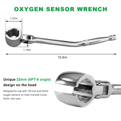 VCYOPN handle closeup highlighting ergonomic curve and knurled grip to reduce fatigue