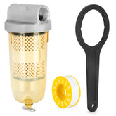 VECKYJL 496 front assembly showing durable head and clear bowl for easy inspection