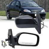 vefix passenger mirror front view shows fit and clean lines for easy replacement