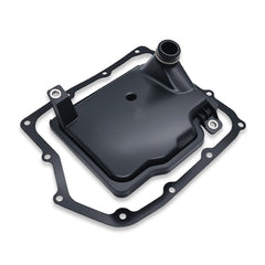 VEHICODE front view of filter and gasket kit, clear parts identification benefit