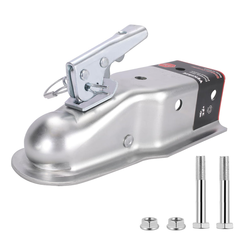 VEKINSE coupler front overview showing secure fit and simple operation