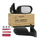 Vekmir passenger side mirror front view showing OEM fit and clean finish