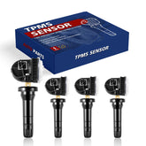 VELDUROVEL front packaging showing four pre-programmed TPMS sensors and quick fit benefit