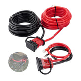 Venussar coiled 24 ft winch cable showing full length and ease of storage benefit