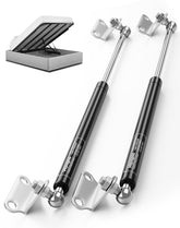 Vepagoo front view of two gas struts showing clean finish and fit