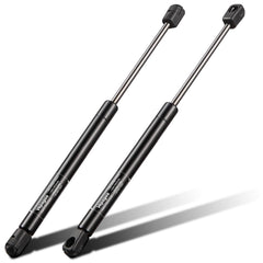 Vepagoo front view of both 14-inch gas struts, shows packaged pair and quick swap benefit