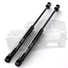 Vepagoo front view of rear window struts showing fit and finish benefits