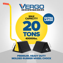 Vergo close-up of ribbed face highlighting improved tire grip