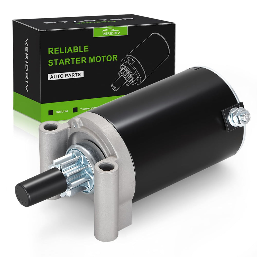 VERIDRIV starter front view showing robust housing and improved durability