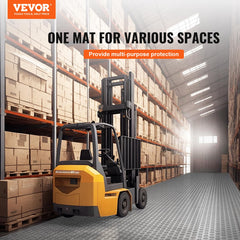 VEVOR closeup of diamond textured surface for improved traction and grip