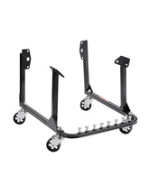 VEVOR engine stand front view showing stable base and load capacity