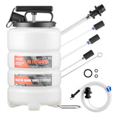 VEVOR extractor front view showing tank and pump for clean fluid removal