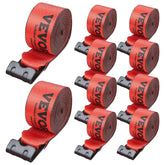 VEVOR front view of 10-pack straps showing packaging and color for quick identification