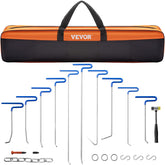 VEVOR front view of 20-piece dent kit showing tools and bag for quick repairs