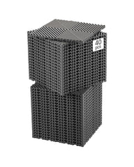 VEVOR front pack of 40 drainage mats showing modular coverage and durability