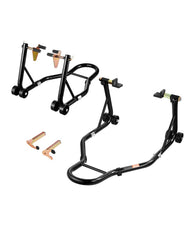 VEVOR front stand full view showing stable base and lifting handle benefit