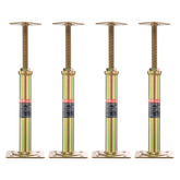 VEVOR front view of four jacks showing complete kit and sturdy build benefit