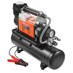 VEVOR compressor kit front view showing compact portable design and storage benefit