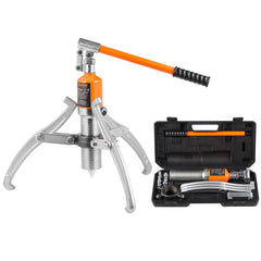VEVOR front view of 15T hydraulic gear puller showing compact robust body and portability