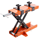 VEVOR front view of lift showing stable base and capacity benefit