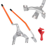 VEVOR front view of 3PCS tire toolset showing durable construction and fast workflow benefit
