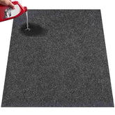 VEVOR front view of full 7.5'x20' mat showing coverage and edge detail for floor protection