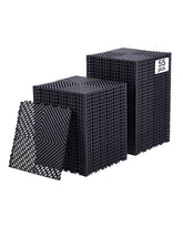 VEVOR front packaging showing 55-piece drainage mat set and benefits