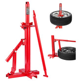 VEVOR manual tire changer front view showing robust frame and stable base