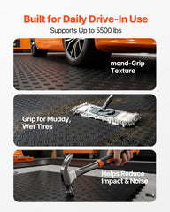 VEVOR rhombic underside cushioning and drainage benefits