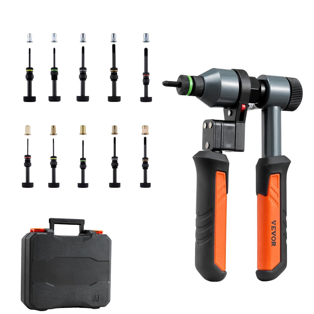 VEVOR front view of rivet nut tool showing durable construction and convenience