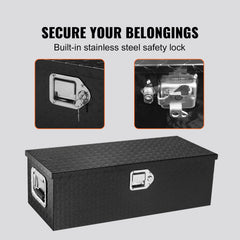 VEVOR reinforced side handles view for easier carrying and lifting