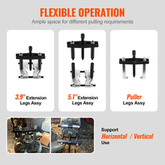 VEVOR small separator detail illustrating compact fit for tight bearings