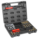 VEVOR front view of full 49-piece set showing organized layout and portability
